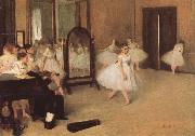 The Dancing Class Edgar Degas